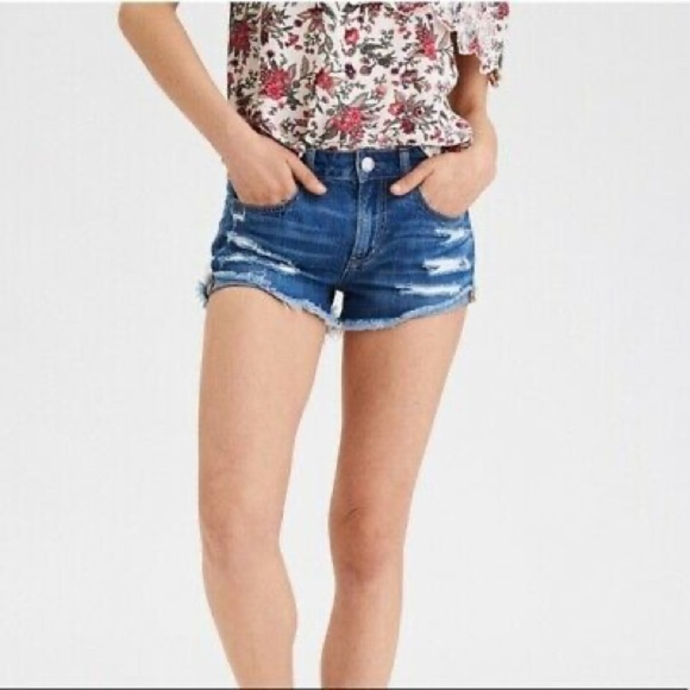 AEO Denim Tomgirl Shorties